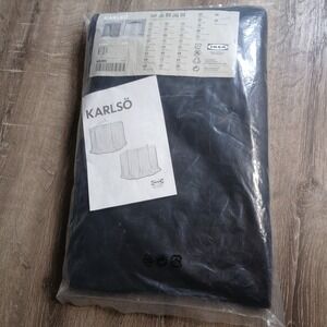 IKEA KARLSO UMBRELLA COVERING 300cm, BLACK, NEW / SEALED‎ 118" - RB